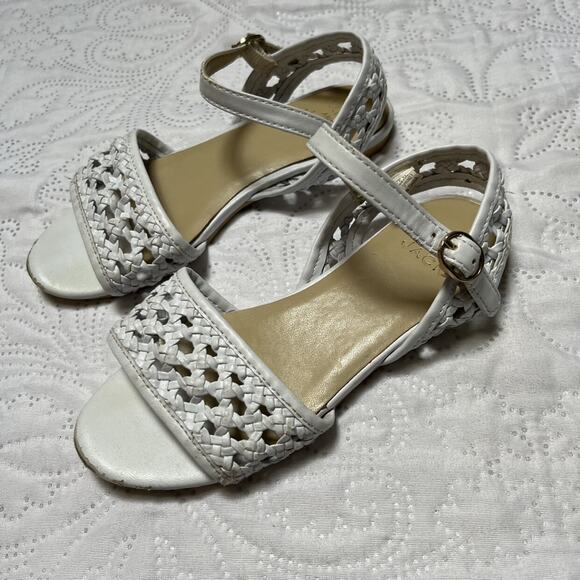 Janie And Jack Woven Sandals Size 11 - Picture 4 of 10